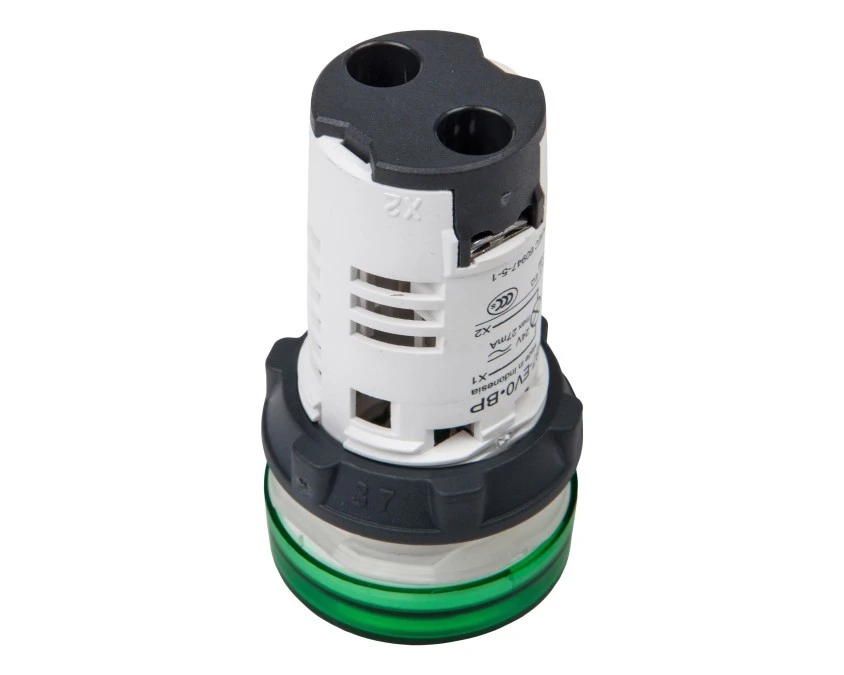 Lampka sygnalizacyjna 22mm zielona 24V AC/DC LED XB7EV03BP - obrazek 2