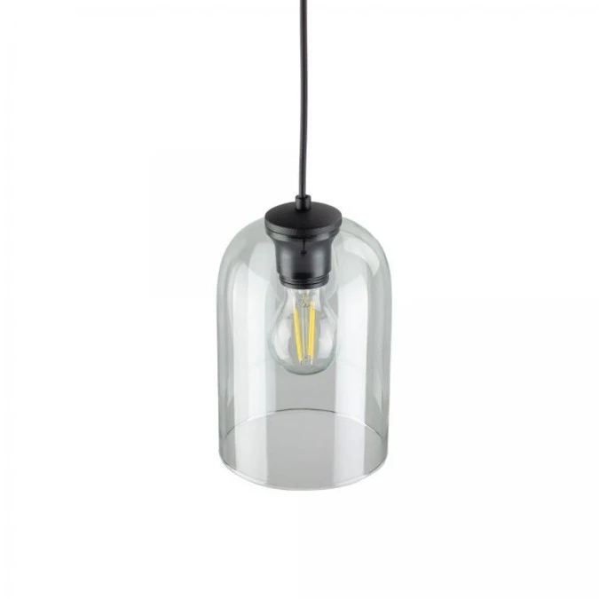 Lampa wisząca ze szklanym, zielonym kloszem 1xE27 MOLLY GREEN 1 10298 TK Lighting - obrazek 3