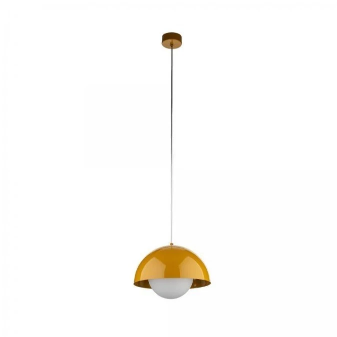 Lampa wisząca w stylu retro kulistym kloszem BONO OCHRA 1 M 10275 TK Lighting - obrazek 1