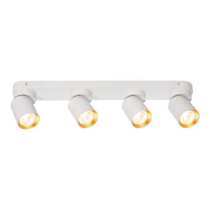 Lampa sufitowa Andy 4xGU10 Biały + Złoty ML9938 Milagro - obrazek 2