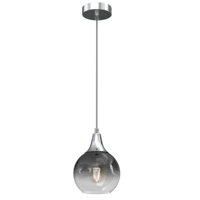 Lampa wisząca MONTE SILVER fi 150 1xE27 MLP8321 Milagro - obrazek 1