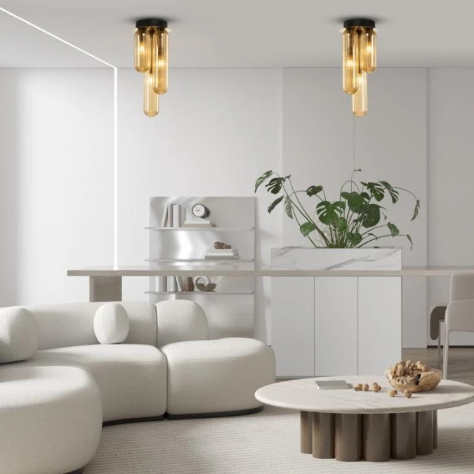 Lampa sufitowa PAX GOLD 3xG9 ML0340 Milagro - obrazek 3