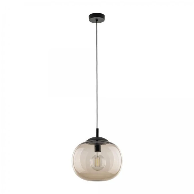 Lampa wisząca ze szklanym kloszem 25cm VIBE 1xE27 4676 TK Lighting - obrazek 1