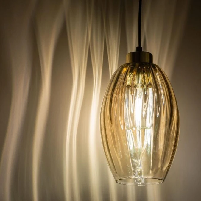 Lampa wisząca SEBO kolor Czarny / złoty 4633 TK Lighting - obrazek 3