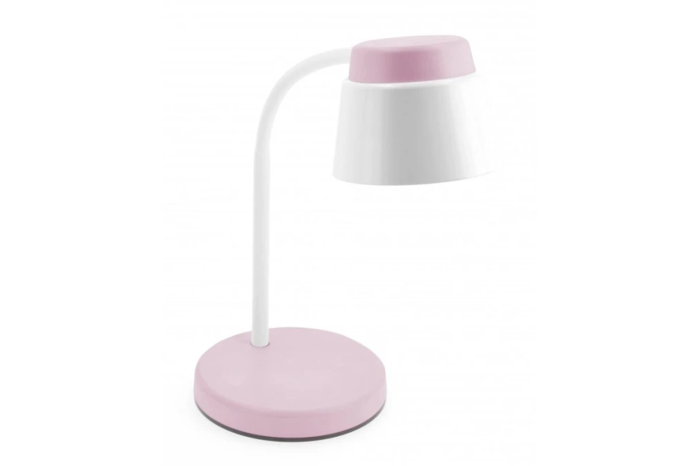 Lampka biurkowa Helin, 6W, 350lm, 3‑CCT, Różowa LB‑HEL6W‑20‑DEC - obrazek 1