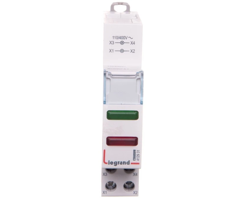 Lampka modułowa 2xLED czerwona i zielona 110/400V L431 412931 - obrazek 2