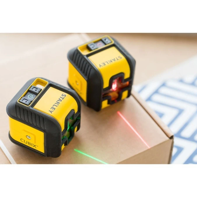 Laser krzyżowy Cubix next Generation zielony STHT77499‑1 - obrazek 2