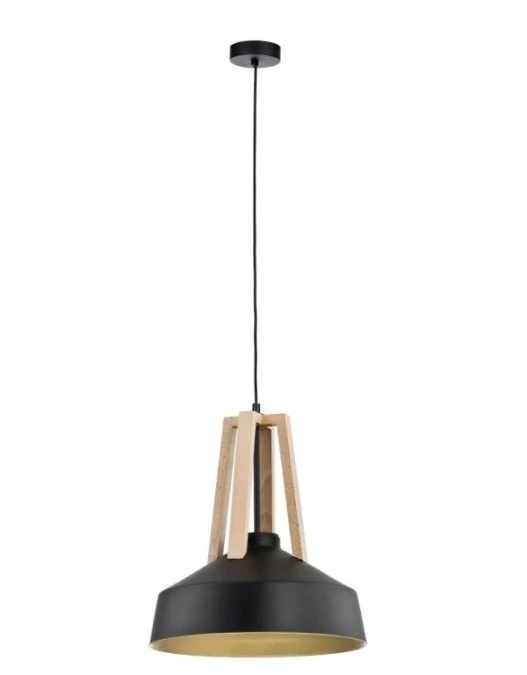 Lampa wisząca loftowa 1xE27 TRIX BLACK 112 - obrazek 1