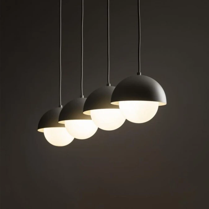 Lampa wisząca z czterema zwisami na listwie BONO BEIGE na gwint G9 10213 TK Lighting - obrazek 2