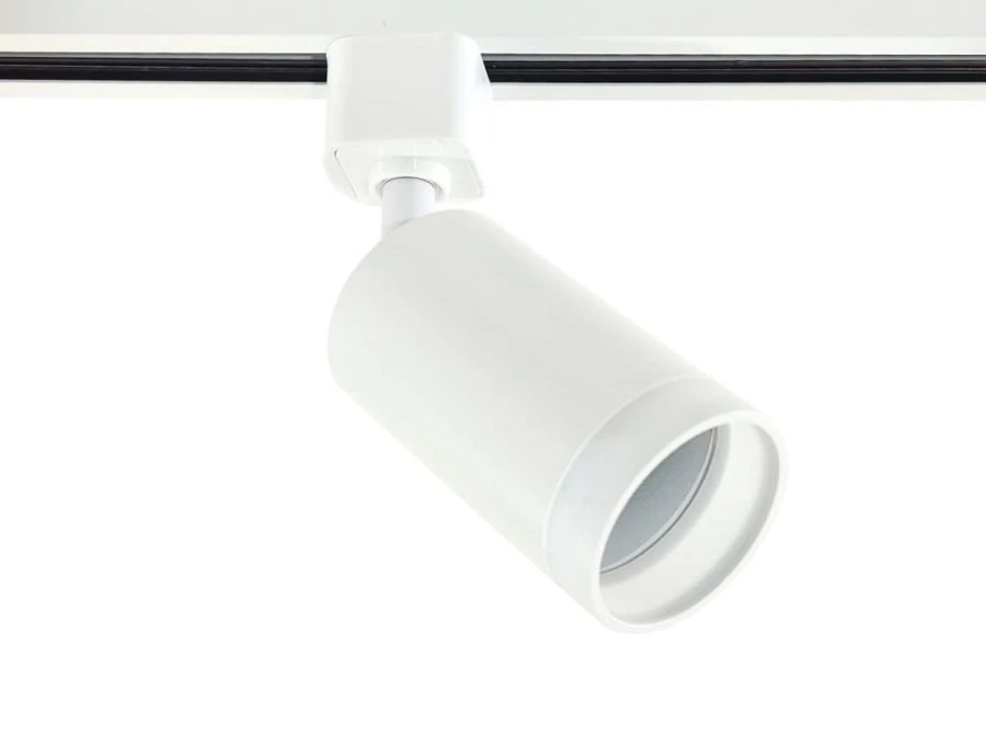 Lampa Szynowa na Żarówkę GU10 Ring Biała Jednofazowa - obrazek 2