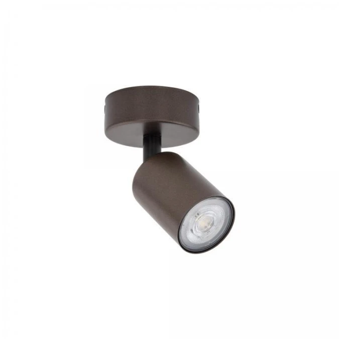 Lampa sufitowa brązowa reflektorek na podsufitce TOP BROWN 1 5957 TK Lighting - obrazek 1