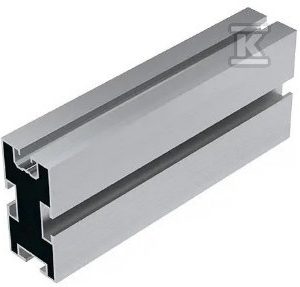 Profil aluminiowy 4400mm wzmocniony z kanałami pod śrubę teową (K-25-4400-3T) Profil aluminiowy 4400mm wzmocniony z kanałami pod śrubę teową (K-25-4400-3T)