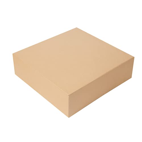 50 sztuk Pudełka bez okna "Thepack" 240 G/M2 32X32X10 Cm Naturalny karton falisty Nano Micro - obrazek 1