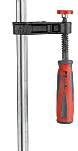 kwb Profesjonalny zacisk śrubowy z uchwytem 2 komponentowym 50 x 250, szerokość mocowania 250 mm, głębokość szczęki zaciskowe ze stali ciągliwej, szyną profilowaną kwb Profesjonalny zacisk śrubowy z uchwytem 2 komponentowym 50 x 250, szerokość mocowania 250 mm, głębokość szczęki zaciskowe ze stali ciągliwej, szyną profilowaną
