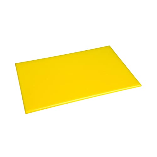 Hygiplas Antybakteryjna żółta deska do krojenia o wysokiej gęstości 12 x 455 305 mm kuchnia