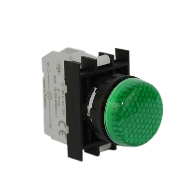 Lampka sygnalizacyjna B z LED, 100‑230V AC, zielona T0‑B0Y0XY - obrazek 3