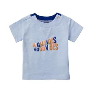 Noppies Baby Boys tee Machias Koszulka dziecięca, Skyway P518, 80 Noppies Baby Boys tee Machias Koszulka dziecięca, Skyway P518, 80