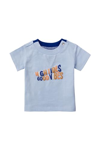 Noppies Baby Boys tee Machias Koszulka dziecięca, Skyway P518, 80