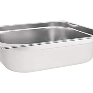 Vogue Stal nierdzewna 2/3 patelnia gastronomiczna 13 l / 150 mm głęboka żywność Vogue Stal nierdzewna 2/3 patelnia gastronomiczna 13 l / 150 mm głęboka żywność