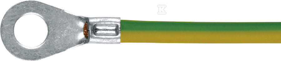 Końcówka oczkowa cynowana KOA 8-16/100 zgodne z normą DIN 46234 /100opk/ KOA_8-16/100 - obrazek 1