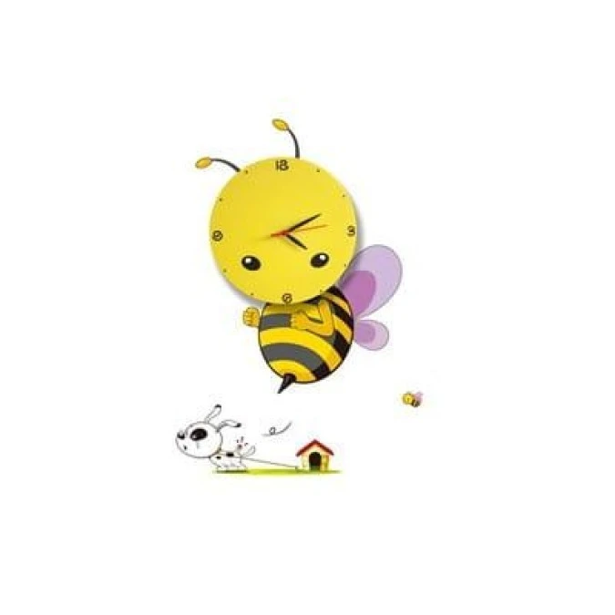 Lampka dziecięca BEE LED CLOCK 0,6W LED ML145 Milagro - obrazek 1