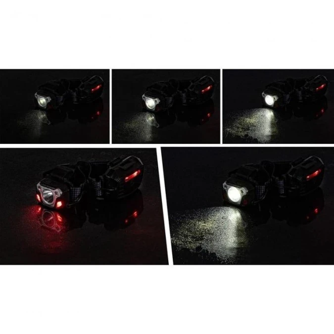 Latarka czołowa 1200 lm SST40 + sensor ruchu VA0103 Vayox - obrazek 3