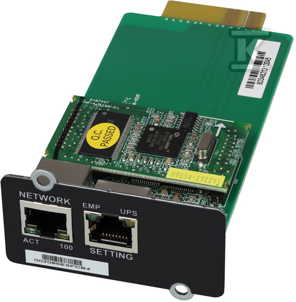 Karta Sieciowa NMC do PWRL RT PRO 1K-3K T/KKON-0022/00