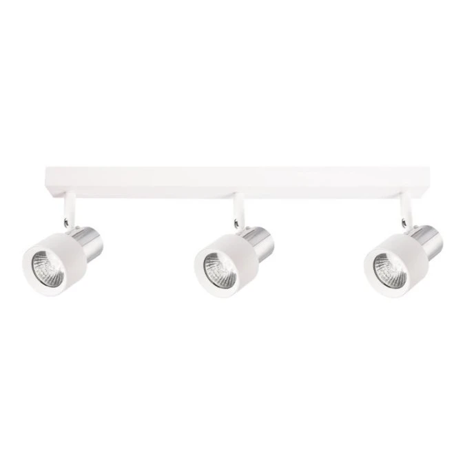 Lampa sufitowa Cino 3xGU10 Biały + Chrom ML9948 Milagro - obrazek 1