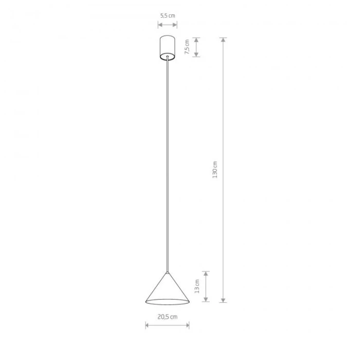 Lampa wisząca ZENITH S WHITE 7997 Nowodvorski Lighting - obrazek 2