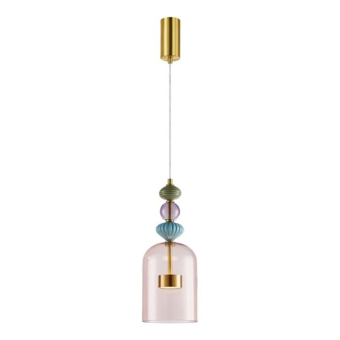 Lampa wisząca ARTE 12W LED śr. 16cm mosiądz ML0357 Milagro - obrazek 1