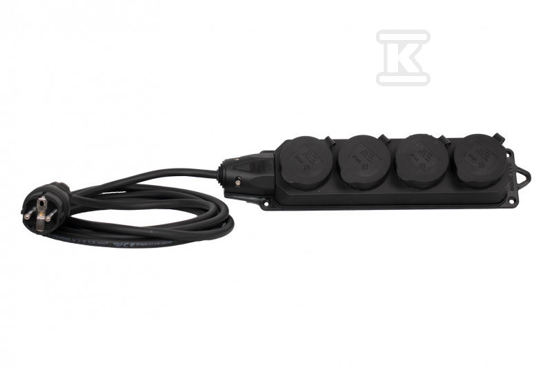 Przedłużacz listwowy 4x230V OPD (H07RN-F) 3x2,5 - 5 metrów 34977-2 - obrazek 1