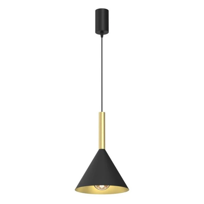Lampa wisząca PERU BLACK 1xE27 MLP0977 Milagro - obrazek 1