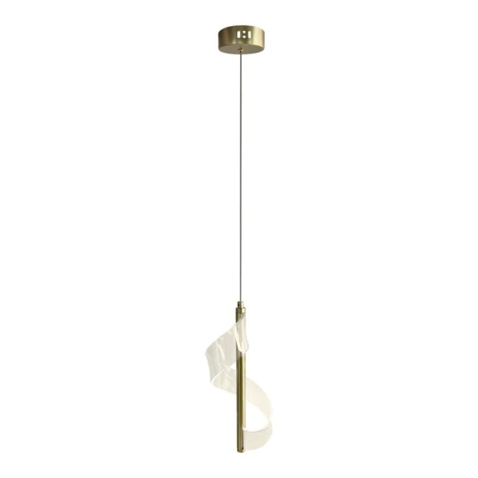 Lampa wisząca LARGO 10W LED ZŁOTY 4000K 10W LED IP20 ML1041 Milagro - obrazek 1