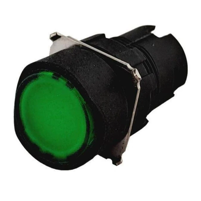 Napęd do przycisku serii D ‑ 16mm kryty okrągły zielony T0‑DDYY - obrazek 1