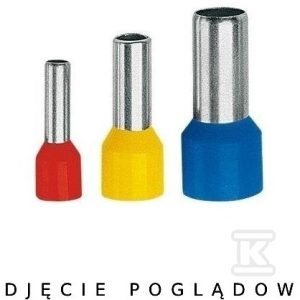 Końcówka kablowa HI 0,14/6 ERHL (100 szt.) E08KH-02010100102 Końcówka kablowa HI 0,14/6 ERHL (100 szt.) E08KH-02010100102