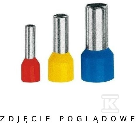 Końcówka kablowa HI 4/12 ERHL (100 szt.) E08KH-02010105802 - obrazek 1