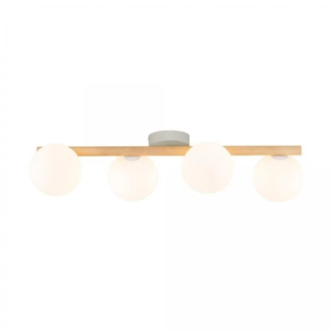 Lampa sufitowa drewniana ze szklanymi kloszami ESTERA WOOD na G9 5769 TK Lighting - obrazek 3