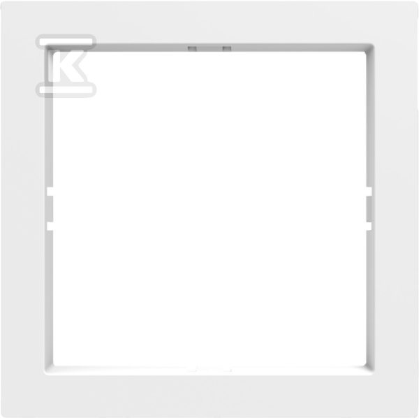 Ramka do regulatorów serii SIMPLE, ENGO BEZEL-1W, biała 932252340