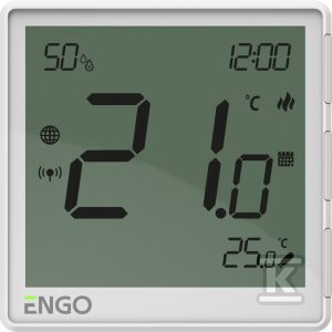Regulator temperatury Internetowy, ENGO EONE-230W podtynkowy, dobowy, ZigBee, biały, 230V 932342631 Regulator temperatury Internetowy, ENGO EONE-230W podtynkowy, dobowy, ZigBee, biały, 230V 932342631
