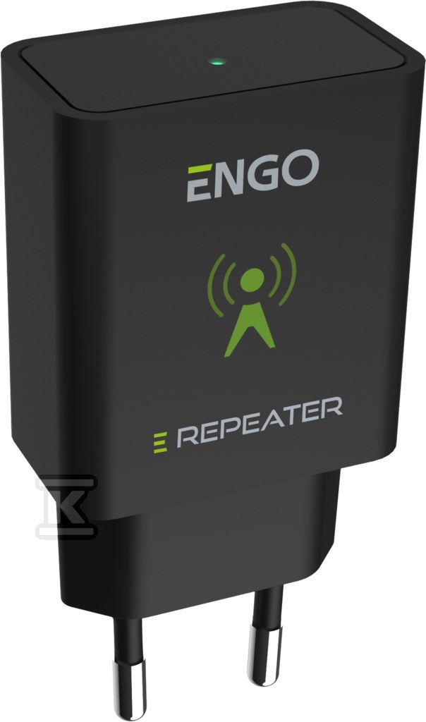 Repeater sieci ZigBee (wzmacniacz sygnału), ENGO EREPEATER, czarny, 230V 932343975 - obrazek 1