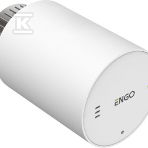 Głowica elektroniczna grzejnika, ENGO ETRV-M30, bezprzewodowa, M30x1,5 z adapterem na zawór RA, bateryjna, biała 932330768 Głowica elektroniczna grzejnika, ENGO ETRV-M30, bezprzewodowa, M30x1,5 z adapterem na zawór RA, bateryjna, biała 932330768