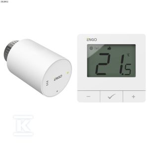 Głowica elektroniczna ENGO ETRV-M30 (1szt) w zestawie z regulatorem ENGO E25-230W (1szt) DLR952 Głowica elektroniczna ENGO ETRV-M30 (1szt) w zestawie z regulatorem ENGO E25-230W (1szt) DLR952