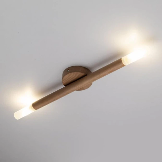 Lampa sufitowa z drewnem na 2xG9 NOBLE 4523 TK Lighting - obrazek 2