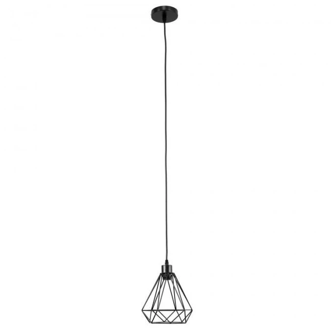 Lampa wisząca LOFT ALAMBRA LARGO E27 czarna, industrialna EDO777193 EDO - obrazek 1