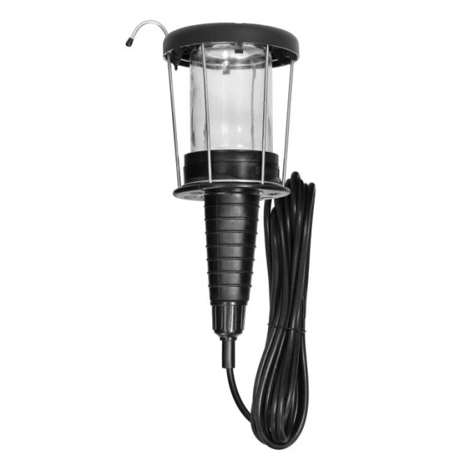 Lampa warsztatowa E27, max.60W, IP20,szklany klosz,WL‑11 - obrazek 1