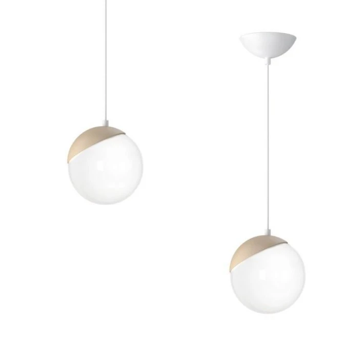 Lampa wisząca SFERA WOOD 1xE14 MLP5424 Milagro - obrazek 2