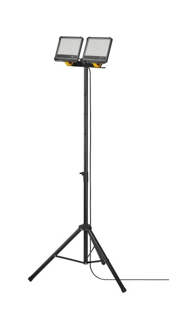 Lampa robocza / naświetlacz budowlany zestaw opraw FLATO L na stojaku 9200lm 840 IP54 II kl. 3m wt.UNI‑SCHUKO 622359 - obrazek 3