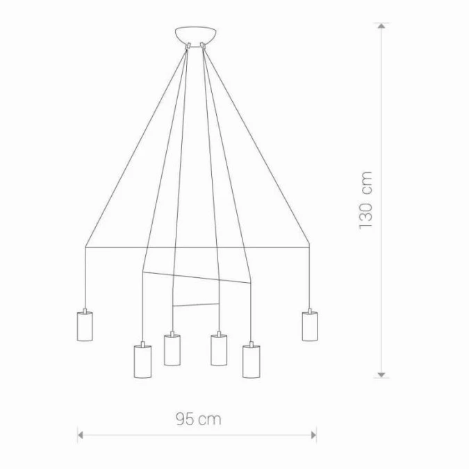 LAMPA WISZĄCA IMBRIA BLACK VI 9677 Nowodvorski - obrazek 3