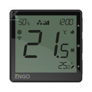 Regulator klimakonwektorów Internetowy, ENGO EFAN-230B, podtynkowy, 230V, Wi-Fi, czarny 932310554 Regulator klimakonwektorów Internetowy, ENGO EFAN-230B, podtynkowy, 230V, Wi-Fi, czarny 932310554