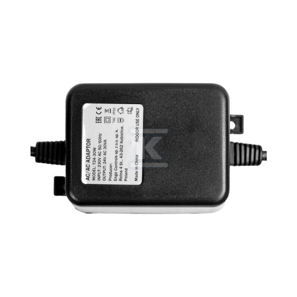 Transformator, ENGO T24-30W, 24V, 30W AC, czarny 932384311